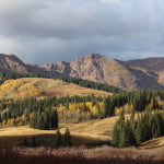 Portrait of the Rockies Before the Storm