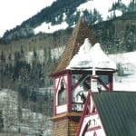 Snowy Steeple in Ouray