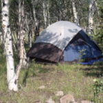 Get out in a tent