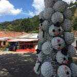 Snowman in Colombia