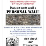 Everybody needs a wall!